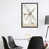 Toile avec cadre noir