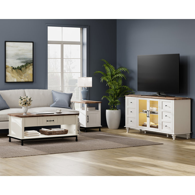Langmesser 3 - Piece Living Room Table Set