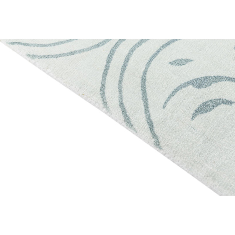 Tapis bleu clair Outen