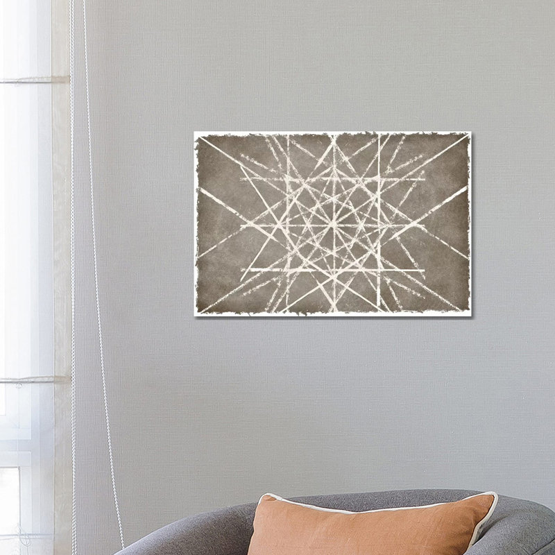 Geo by PI Galerie - Wrapped Canvas Gallery-Wrapped Canvas Giclée, 66.04 cm H x 45.72 cm W