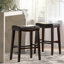 Tabouret de selle avec garniture cloutée