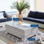 Ensemble de mobilier d'extérieur en rotin 4 pièces Conway Sunbrella-318172579