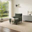 Salon et chambre à coucher détente | Chaise longue en bois massif Rich Green