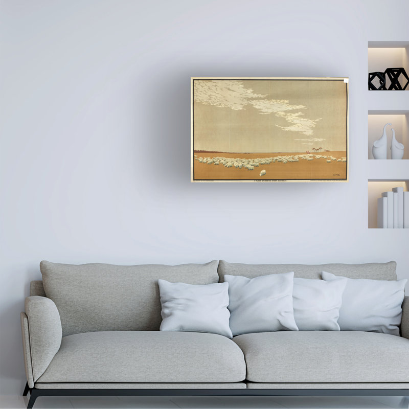 Art sur toile Archibald Bertram Webb, H 22 po x l 32 po