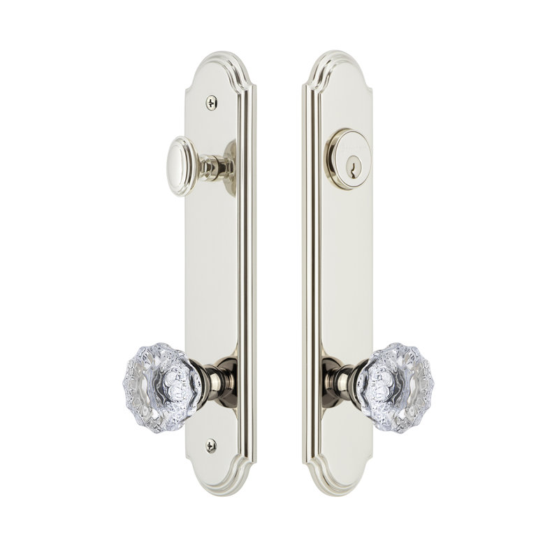 Ensemble d'entrée complet Arc, 2.75", Nickel poli