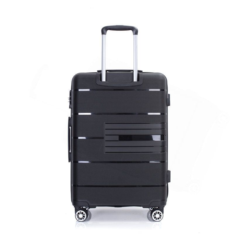 Ensemble de valises légères et durables avec serrure TSA, ensemble de 3 valises à roulettes doubles Hardshell