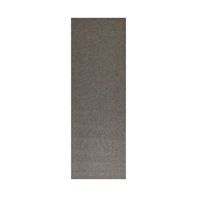 Tapis intérieur / extérieur gris tissé à la machine Estralita, Tapis de couloir 3 pi x 16 pi