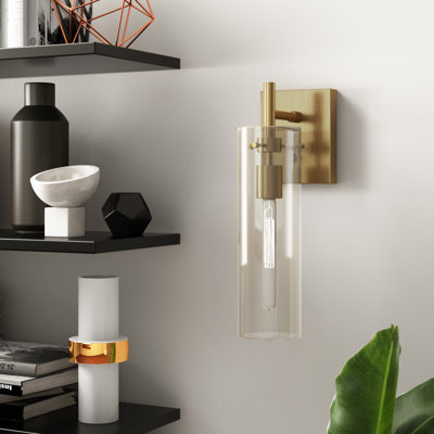 Gilbert Stainless Steel Armed Sconce