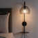 Glass Plug-in Flush Mounted Sconce