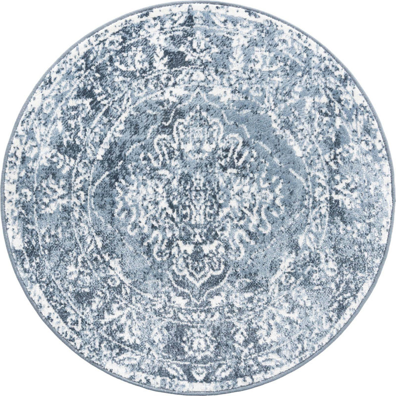 Boylan Oriental Indoor Rug, Round 3'