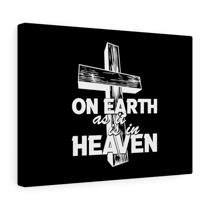 On Earth - Wrapped Canvas Print, 30cm H x 41cm W