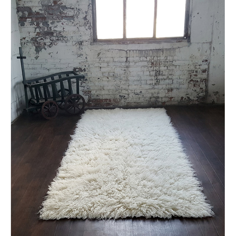 Stylish flokati rugs in popular sizes. Soft and fluffy 3” pile. 100% wool. Natural wool area rug, Rectangle 9' x 12'