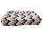 Genuine Marble Block Coffee Table - Herringbone Pattern Marble, 54" Extra Large