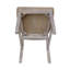 Chaise d'appoint en bois massif Evalyn-28118297