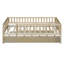 Lit de jour simple avec lit gigogne et garde-corps en bois naturel-116739797-116739799