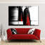 «Red Bottom Heels Pop», reproduction d'art sur toile-92761105