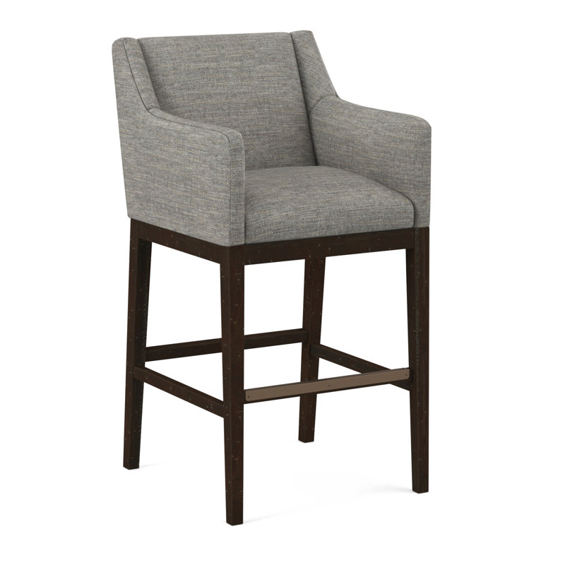 Upholstered Stool, 61630-74, White