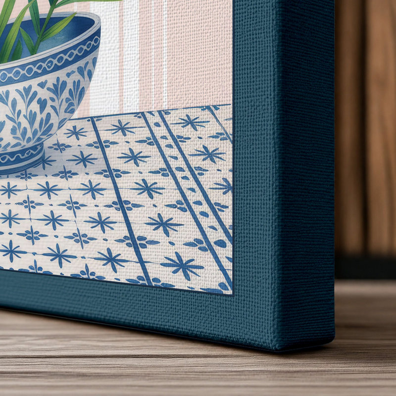 Print, 36x24 - 91.4 x 61.0 cm, Teal Border