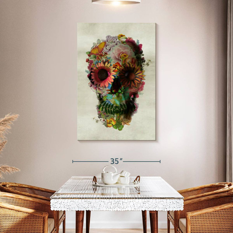Kerner Skull II, 48" H x 32" W