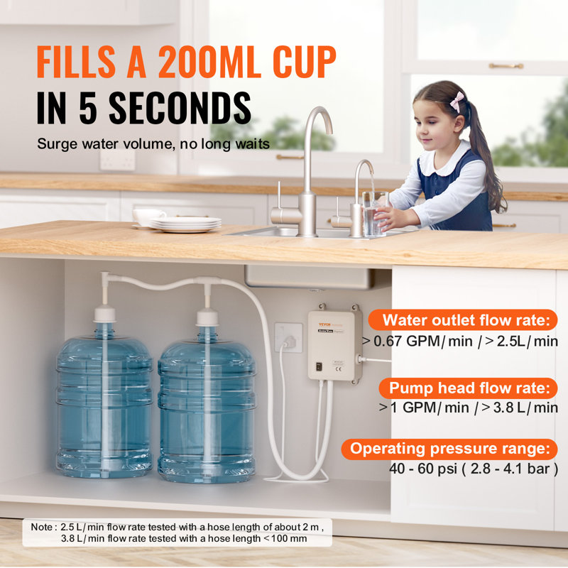 Refroidisseur d'eau H 20 po x l 5,9 po VEVOR