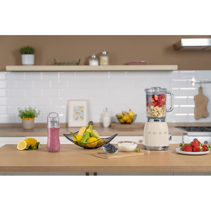 SMEG 50's Retro Style Countertop Blender, White