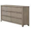 Commode 6 tiroirs de style contemporain