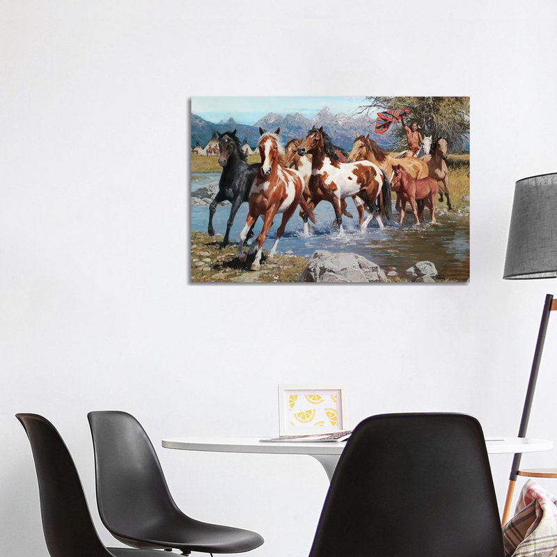 Native Wealth By David Mann - Wrapped Canvas Painting by David Mann - Wrapped Canvas Painting