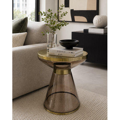 Table d'appoint Caelis Smoke
