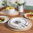 Usha 12 Piece Stoneware Dinnerware Set - Service for 4-108772578