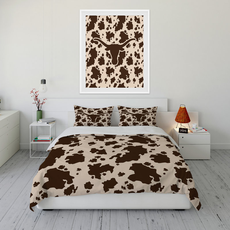 Polyester Channel Animal Print Comforter, King Comforter + 2 King Pillowcases