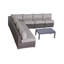 Ensemble de conversation modulaire 8 pièces avec coussins Sunbrella Miami