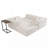 Versatile Modular Sofa with Free Side Table and Pillows for Living Room-905906327