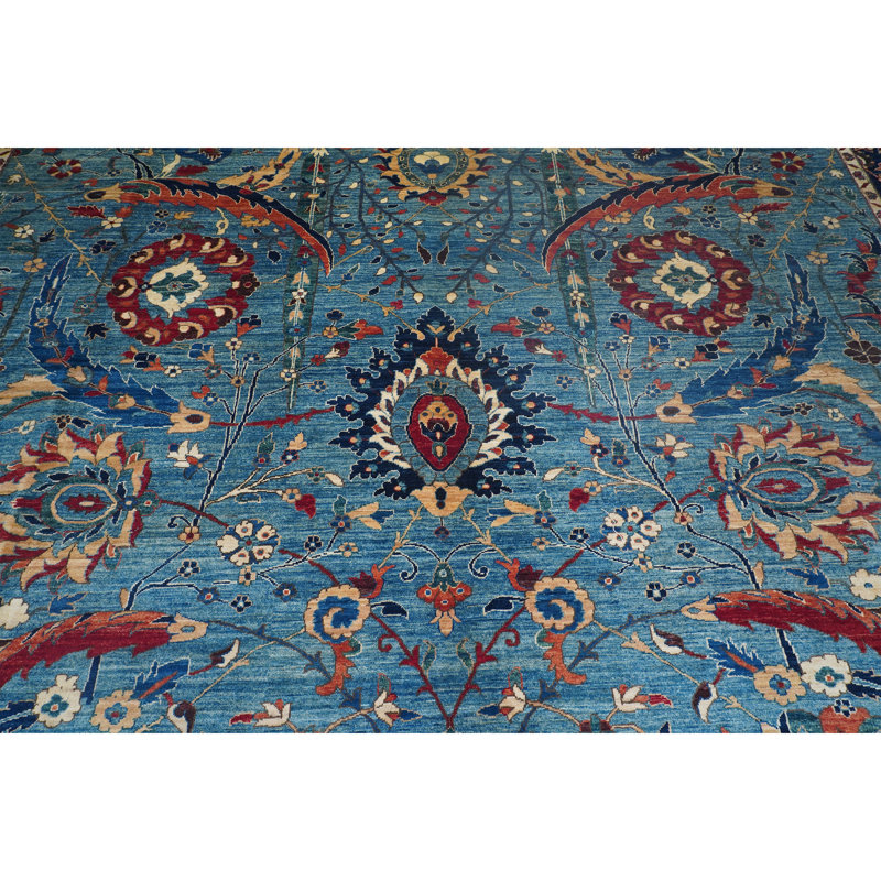 Hand Knotted Wool Oriental Indoor Rug