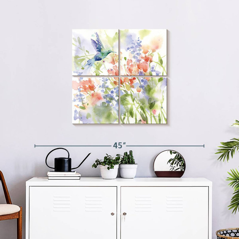 Harnek Hummingbird Meadow, 26" H x 26" W