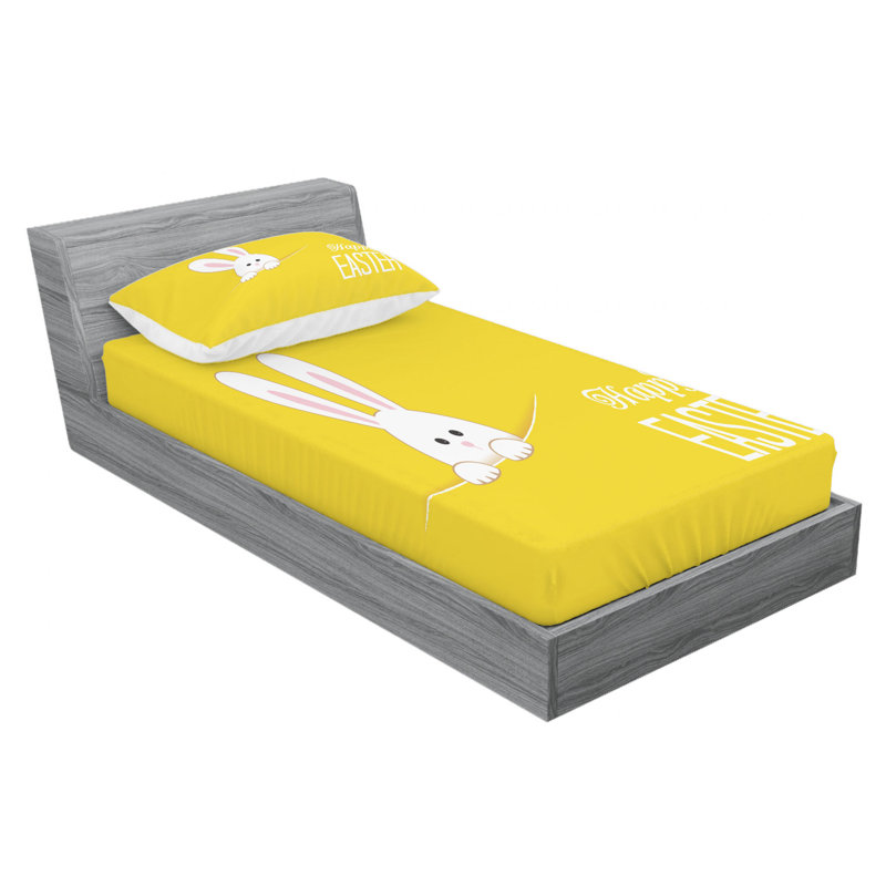 Microfiber Sheet Set, Twin XL Sheet Set with Fitted Sheet