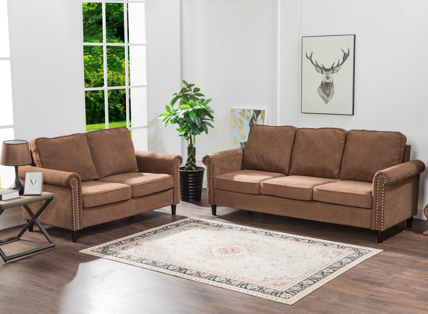 Red Barrel Studio® 2 Piece Standard Living Room Set | Wayfair