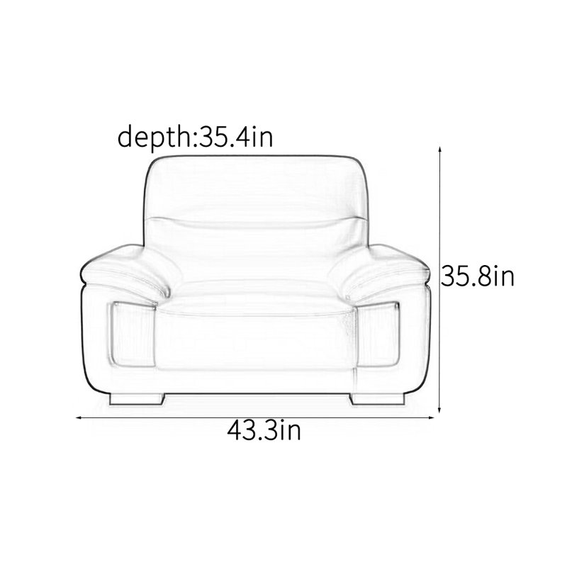 Chaise d'appoint Nordic Simple Business
