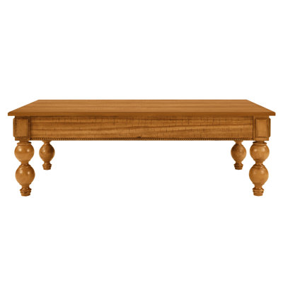 Solid Wood Coffee Table Set Of 3 With Drawer (Only Including Table)