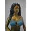 Mermaid Holding A Shell Bronze Fountain Color Finish - Size: 18" X 19" X 46"H.