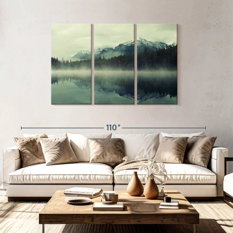 Brume du lac Alvord, H 48 po x l 74 po