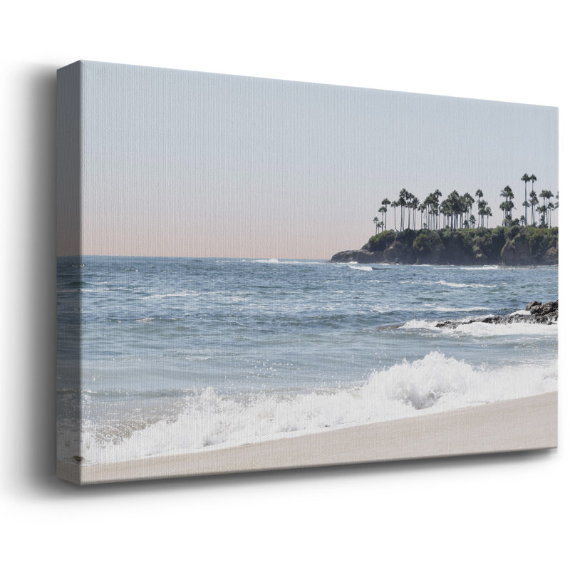 Distant Palms Premium Gallery Wrapped Canvas - Ready to Hang, 32" H x 48" W