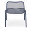 Chaise de patio en métal empilable Bisso-1244245639