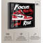 «Hustle and Rise Sneaker Red Shadowbox Print Sneaker» par Art Remedy-115132042-115132045
