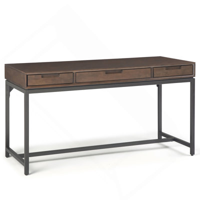 Bureau Mid-Century Banting - brun noyer