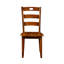 Ensemble de table classique et 4 chaises d'appoint en bois