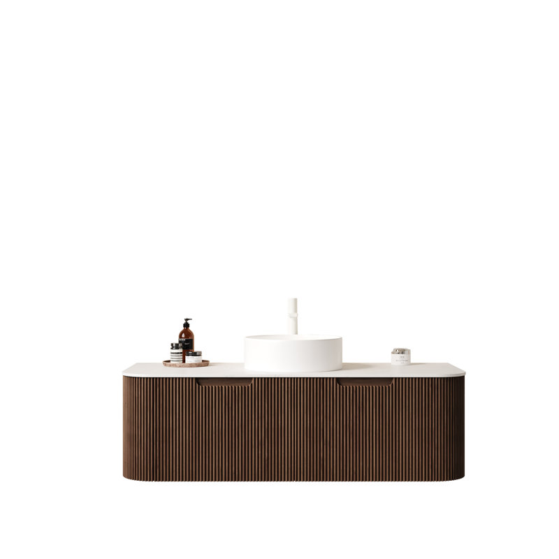 Meuble-lavabo élégant en céramique