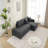 Wool Right Facing Sectional Sofa With Chaise