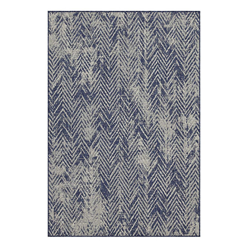 Chevron Indoor/Outdoor Area Rug, Rectangle 5'3" x 7'3"