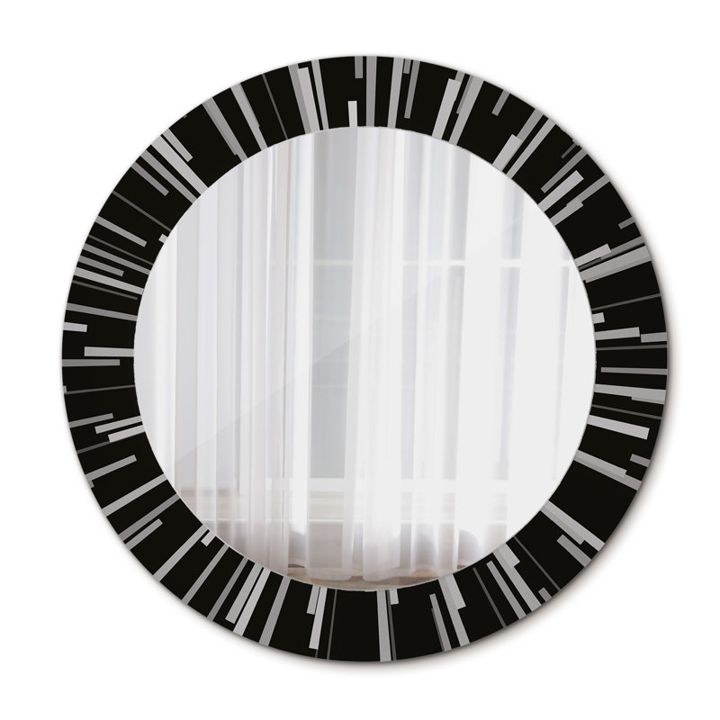 Huldar Glass Flat Wall Mirror