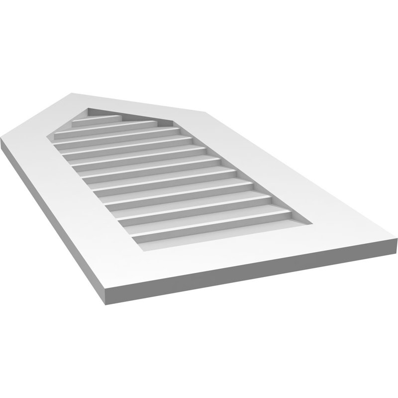 Ventilateur à pignon en uréthane non-fonctionnel Signature, H 38 po x l 18 po x P 1 po